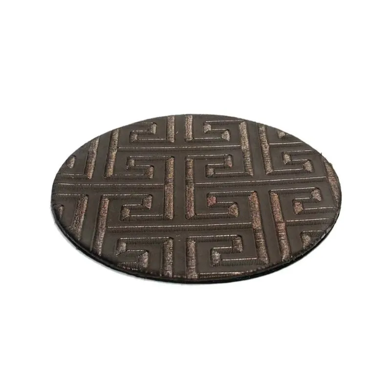 Faux Leather Coaster Mat Set (6 Pieces)
