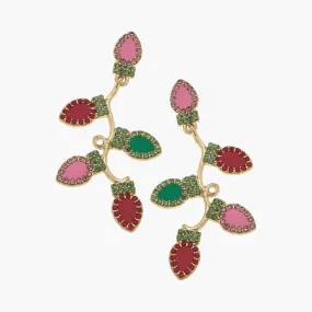 Festive & Bright Christmas Lights Earrings