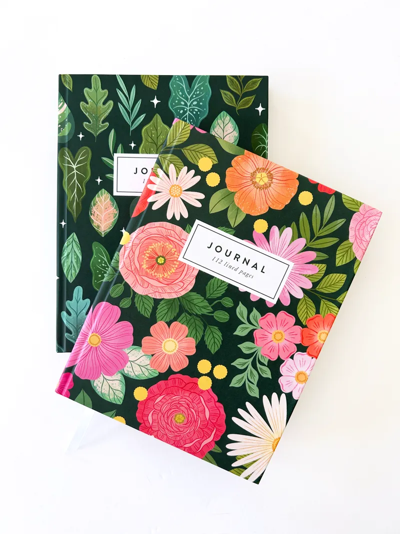 FlowerChild Hardcover Notebook