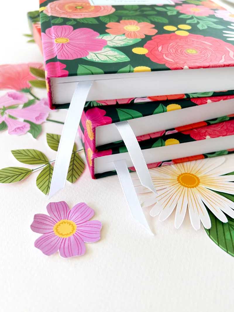 FlowerChild Hardcover Notebook
