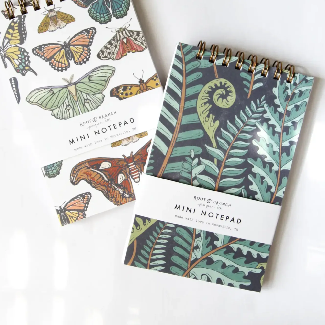 Forest Fern Mini Spiral Notebook