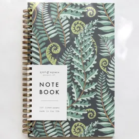 Forest Fern Spiral Notebook