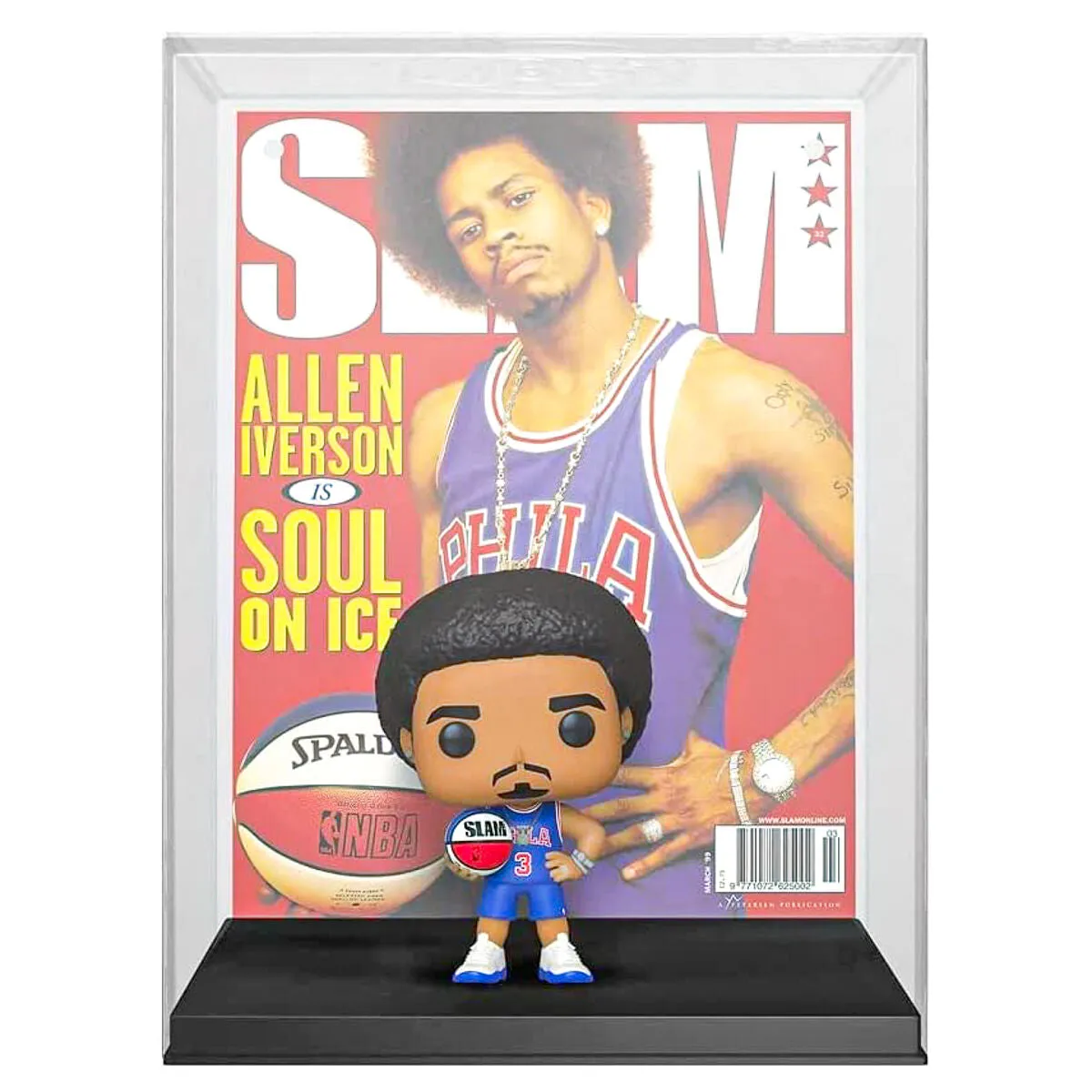 Funko Pop! Magazine Covers SLAM Allen Iverson Vinyl Figure in Protective Case #01