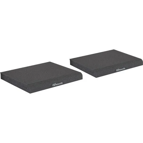 Gator Frameworks GFW-ISOPAD-LG Studio Monitor Isolation Pads - Pair, Large
