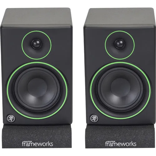 Gator Frameworks GFW-ISOPAD-SM Studio Monitor Isolation Pads - Pair, Small