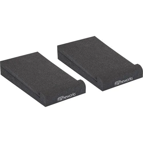 Gator Frameworks GFW-ISOPAD-SM Studio Monitor Isolation Pads - Pair, Small