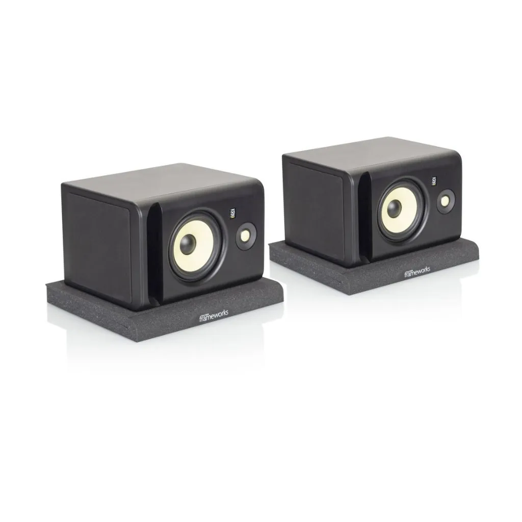 Gator GFW-ISOPAD-LG Studio Monitor Isolation Pads Pair - Large