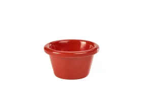 Genware S278-05 Ramekin 2oz Smooth Red - Pack of 24