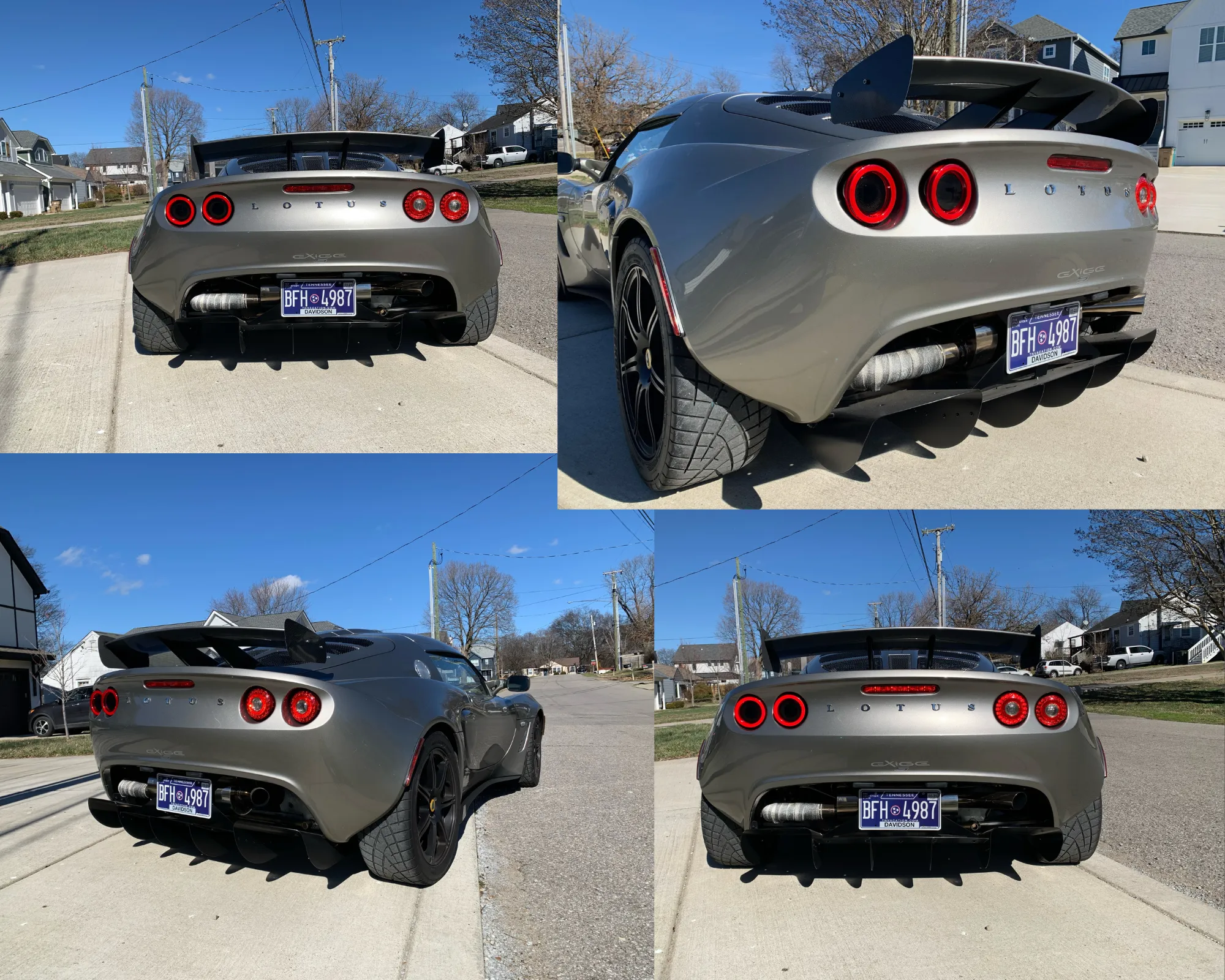 GRP V4 Tail Lights for 2001  Elise/Exige & 02-04 Esprit - Set of Four