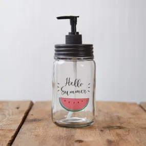 Hey There, Summer Soap Dispenser