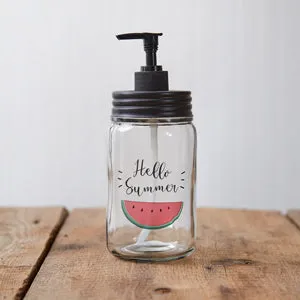 Hey There, Summer Soap Dispenser