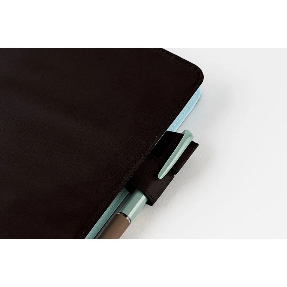 Hobonichi Techo Cover Cousin A5 - Colors: Black x Clear Blue