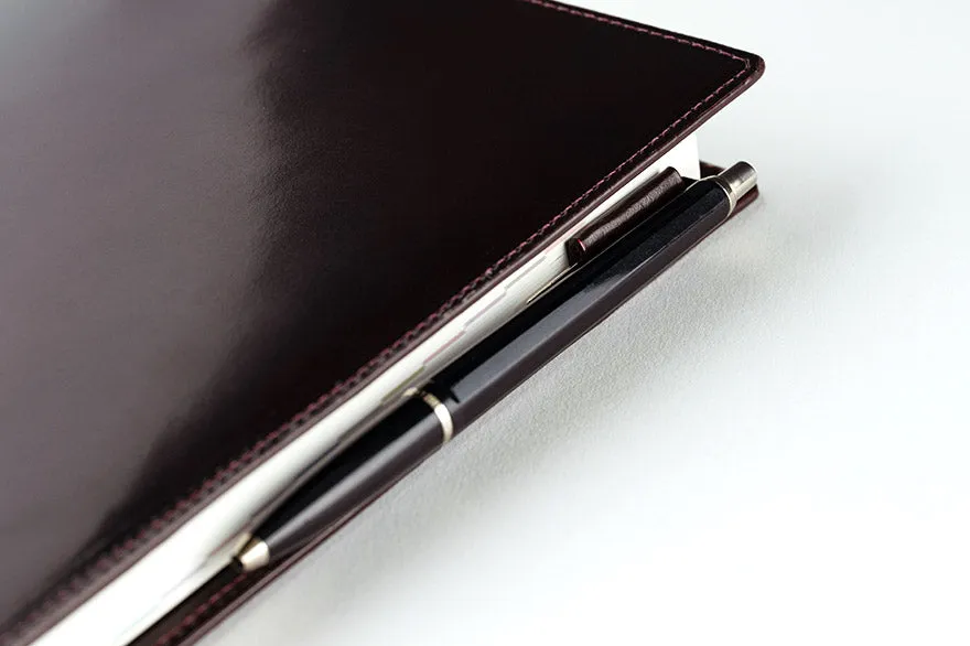 Hobonichi Techo Cover Cousin A5 - Leather: Taut Bordeaux