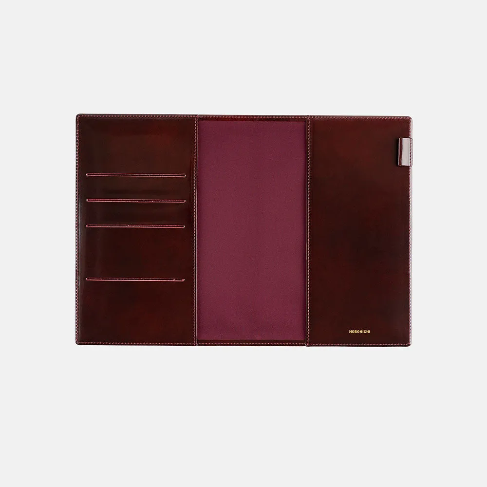 Hobonichi Techo Cover Cousin A5 - Leather: Taut Bordeaux