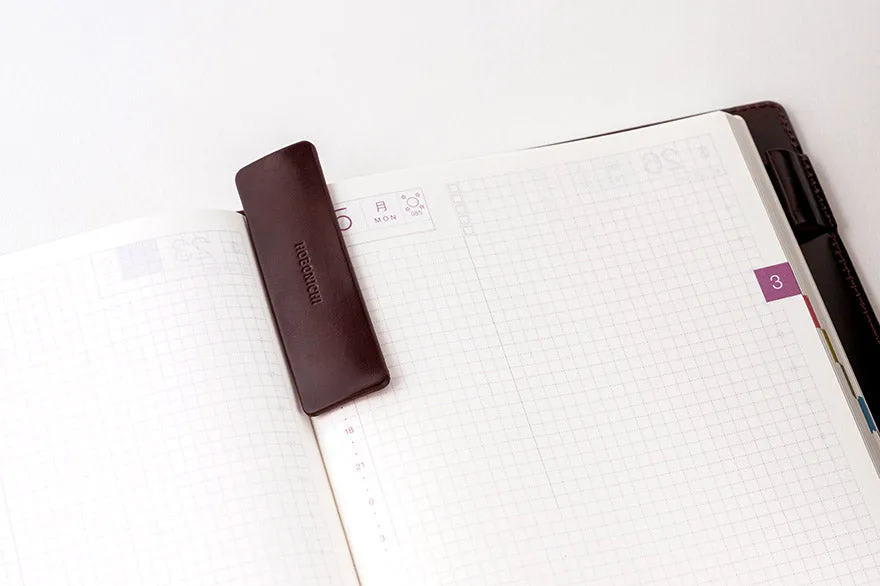 Hobonichi Techo Cover Cousin A5 - Leather: Taut Bordeaux