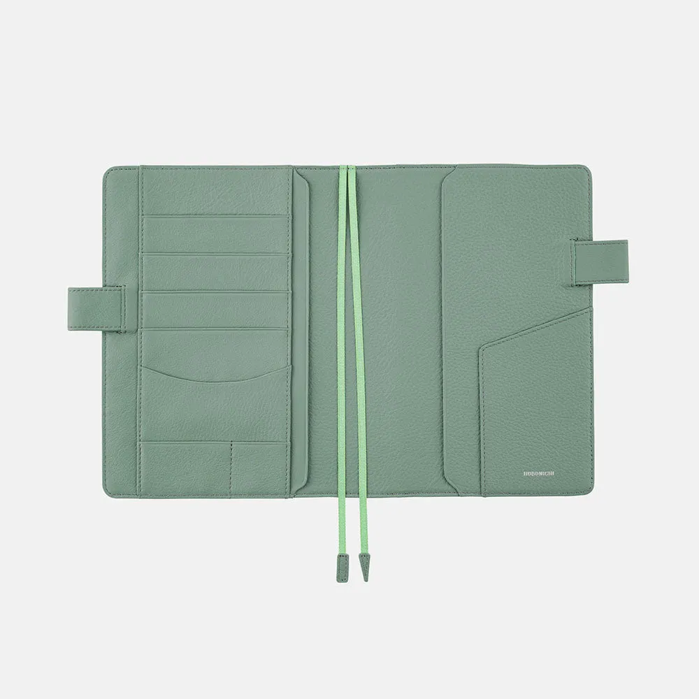 Hobonichi Techo Cover Cousin A5 - Leather: Water Green