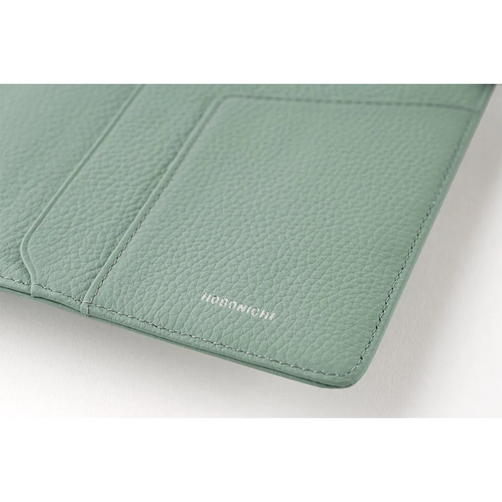 Hobonichi Techo Cover Cousin A5 - Leather: Water Green