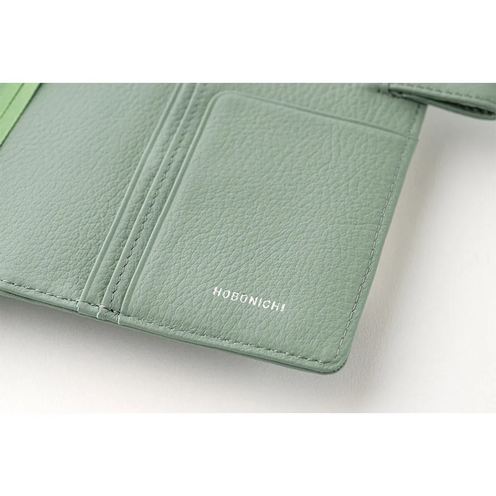 Hobonichi Techo Cover Original A6 - Leather: Water Green