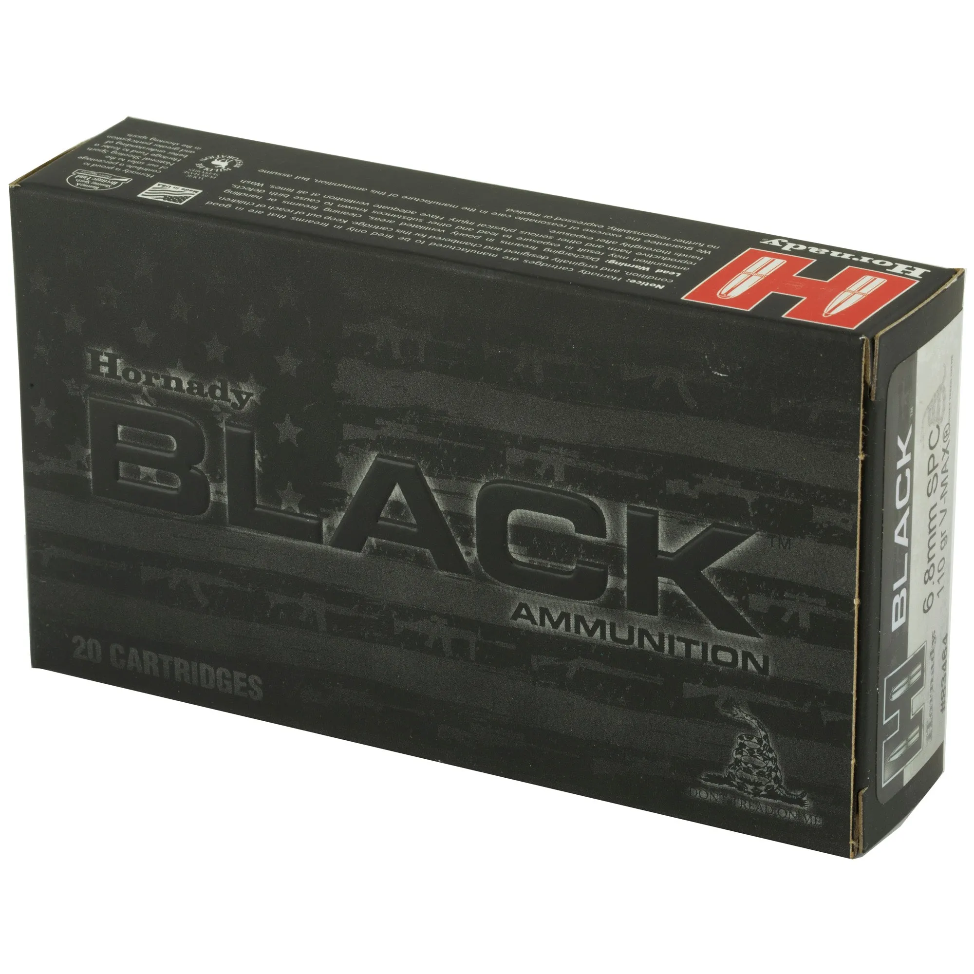 Hrndy Black 6.8spc 110gr Vmax 20-200