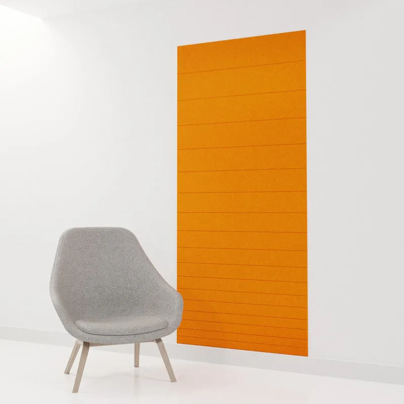 Hush Clad Acoustic Wall Panels - Accordion Gradient