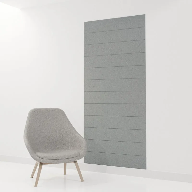 Hush Clad Acoustic Wall Panels - Vim Wide Horizontal