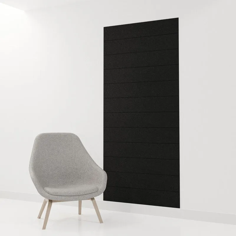 Hush Clad Acoustic Wall Panels - Vim Wide Horizontal