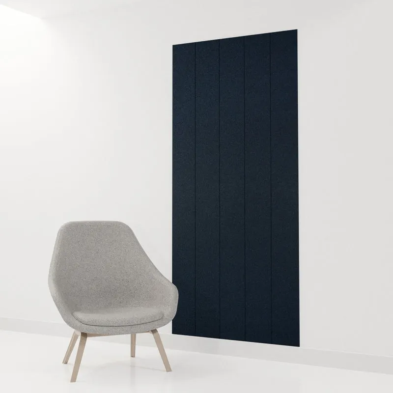 Hush Clad Acoustic Wall Panels - Vim Wide Vertical