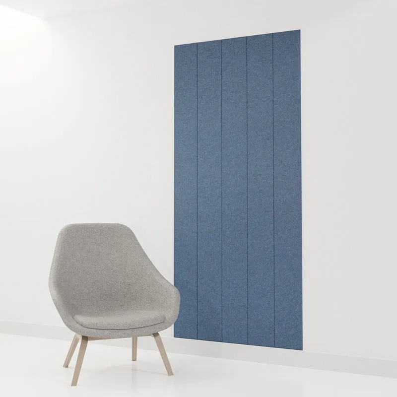 Hush Clad Acoustic Wall Panels - Vim Wide Vertical