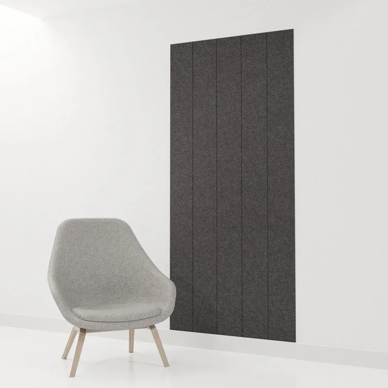 Hush Clad Acoustic Wall Panels - Vim Wide Vertical