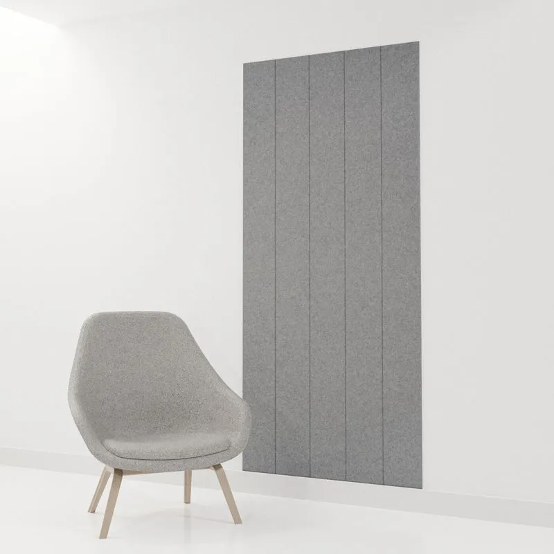 Hush Clad Acoustic Wall Panels - Vim Wide Vertical