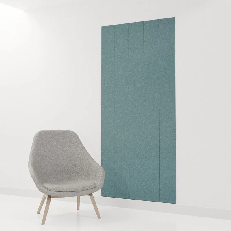 Hush Clad Acoustic Wall Panels - Vim Wide Vertical