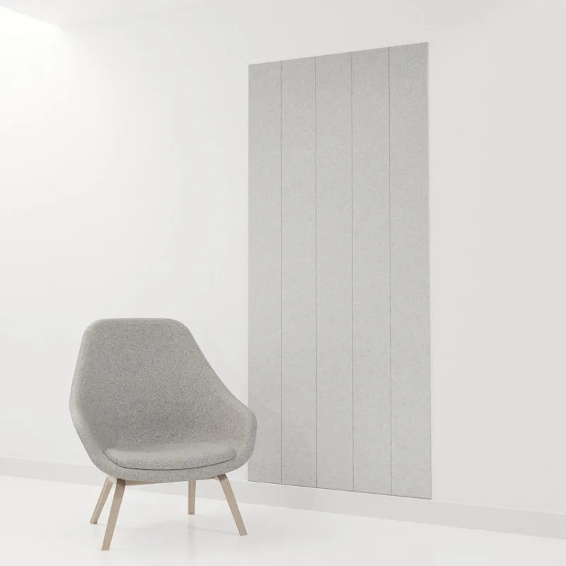 Hush Clad Acoustic Wall Panels - Vim Wide Vertical