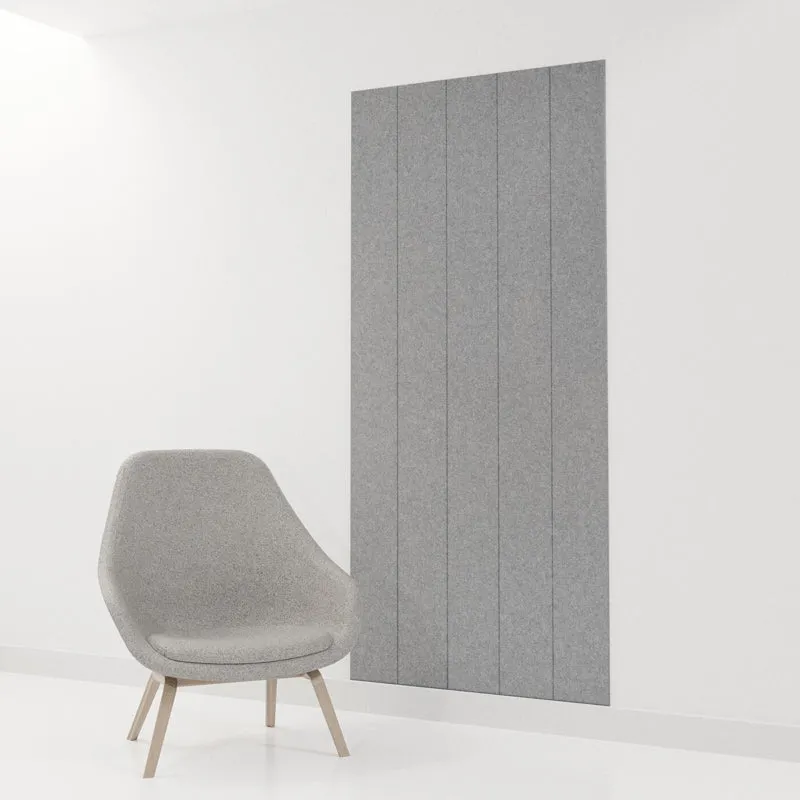 Hush Clad Acoustic Wall Panels - Vim Wide Vertical