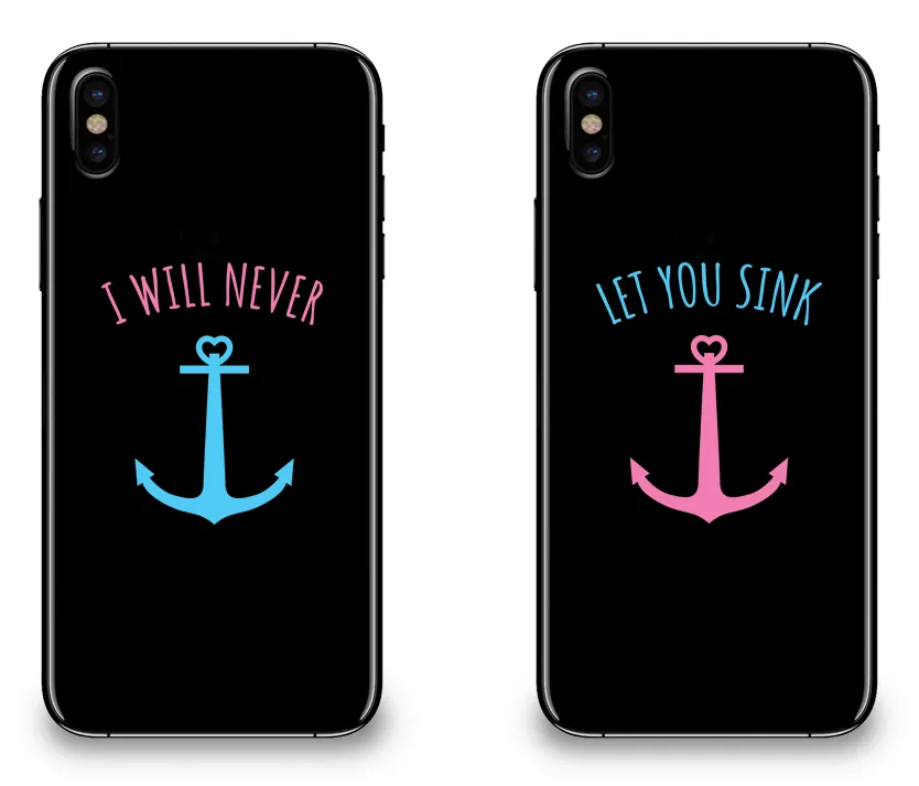 I Will Never Let You Sink Best Friend - BFF Matching Phone Cases