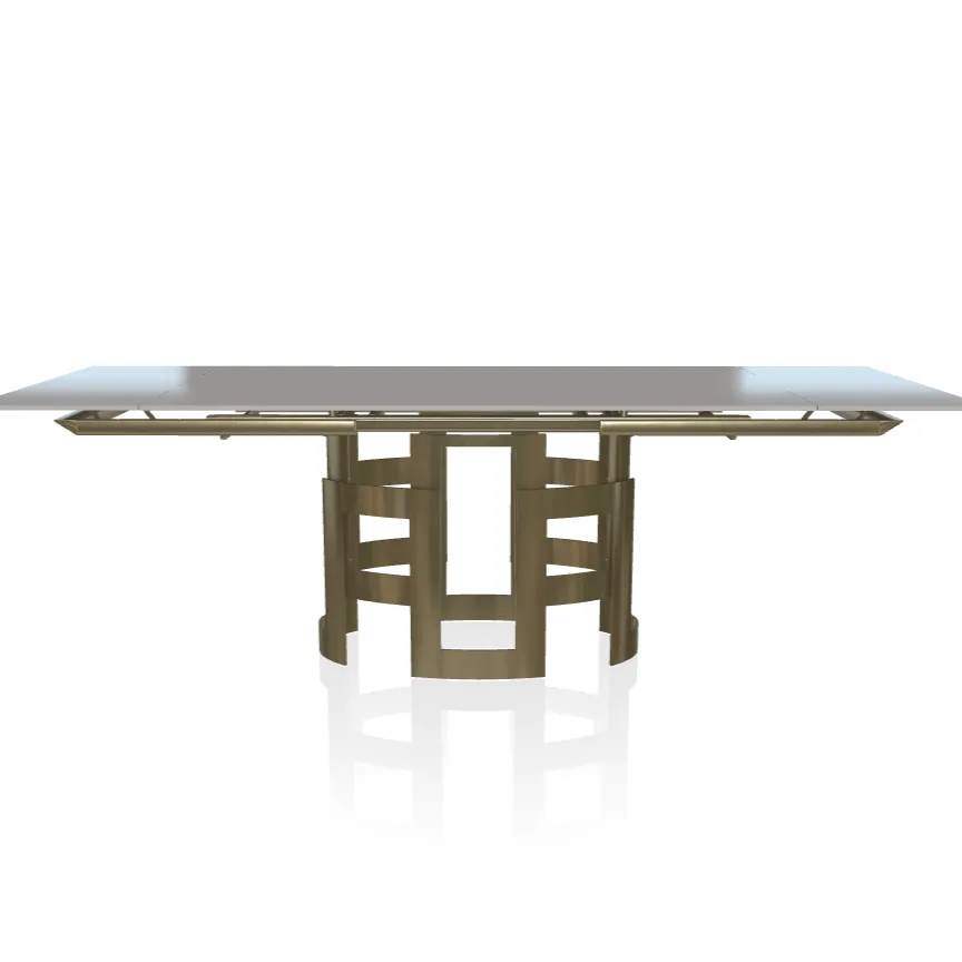 Imperial Extandible Rectangular Crystal Table