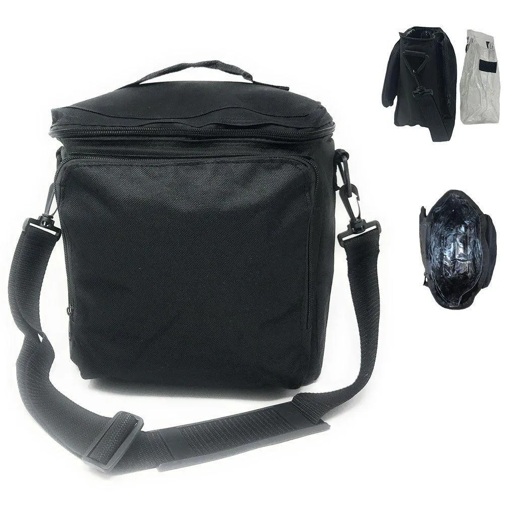 Insulated Cooler Lunch Box Bag Removable Insert Travel Picnic Bottles Water Food