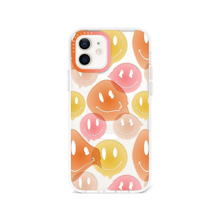 iPhone 12 Melting Smile Phone Case Magsafe Compatible
