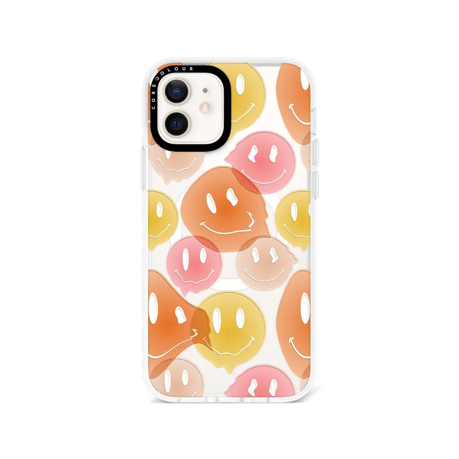iPhone 12 Melting Smile Phone Case Magsafe Compatible