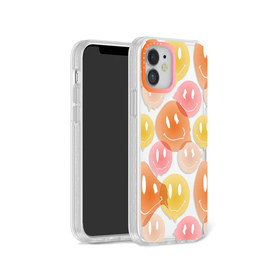 iPhone 12 Melting Smile Phone Case Magsafe Compatible