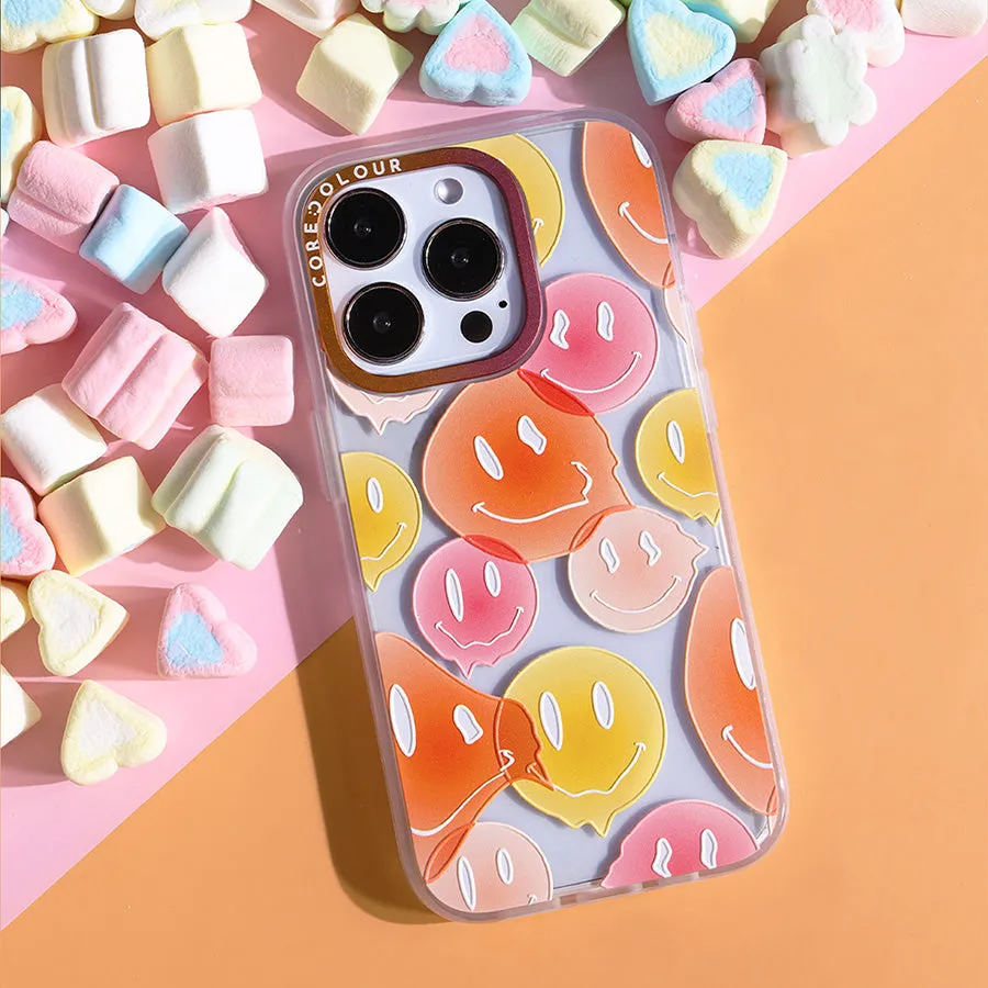 iPhone 12 Melting Smile Phone Case Magsafe Compatible