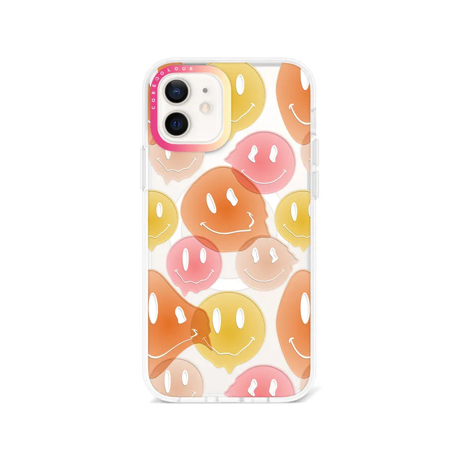 iPhone 12 Melting Smile Phone Case Magsafe Compatible