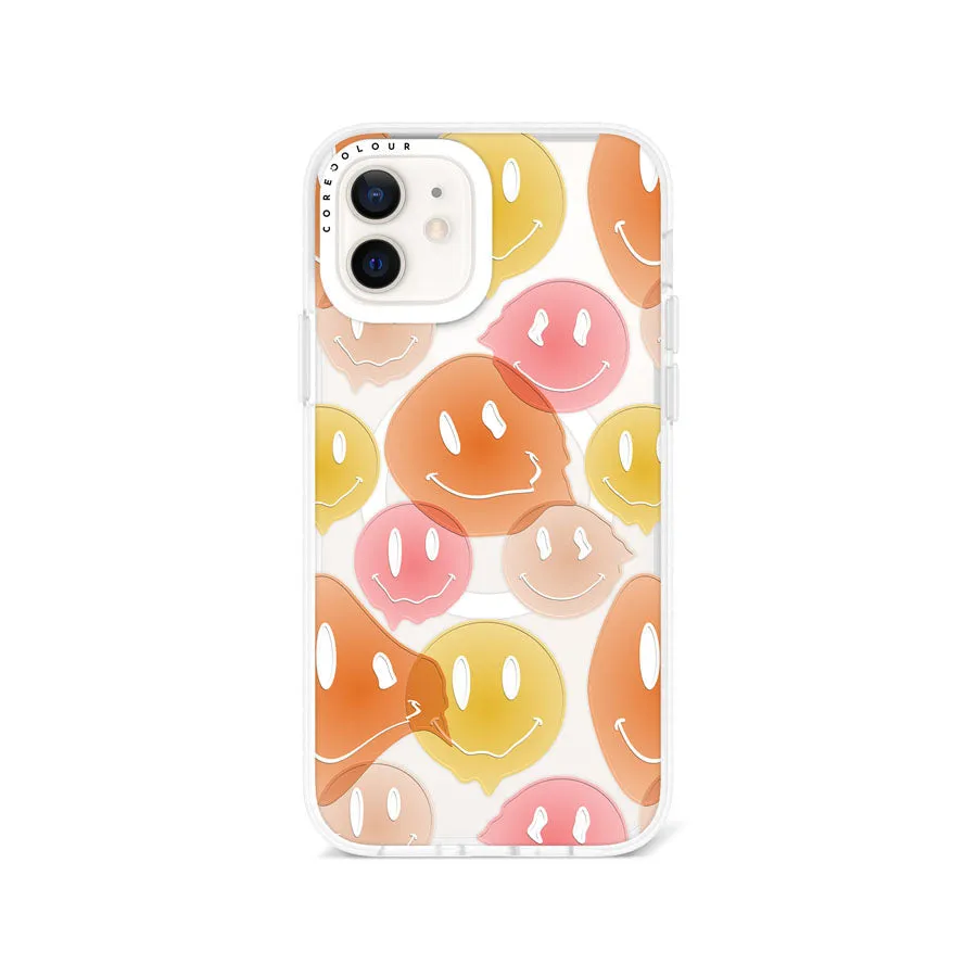 iPhone 12 Melting Smile Phone Case Magsafe Compatible