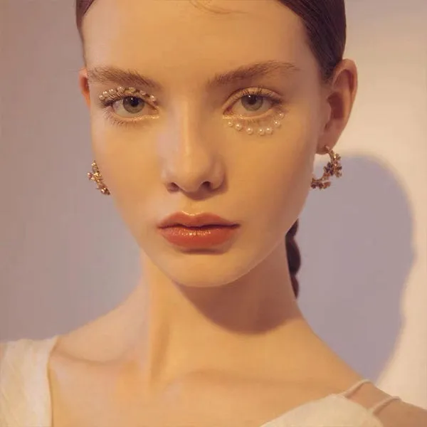 Iris Flower Earrings