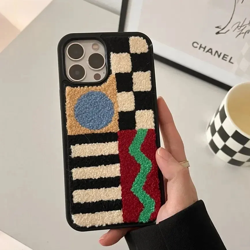 Kawaii Patchwork iPhone Case