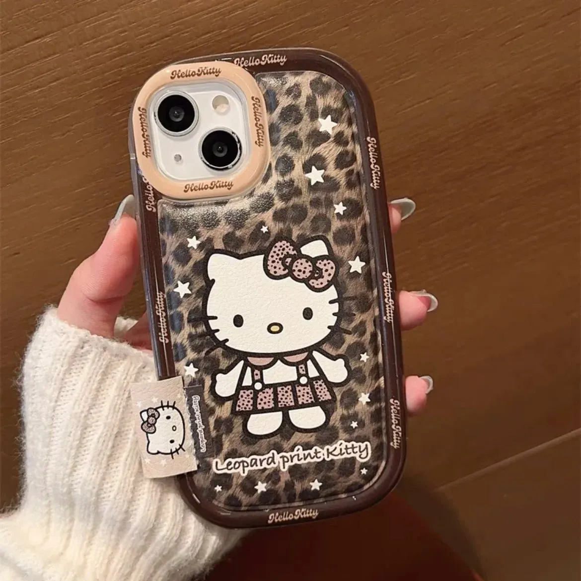 Kawaii Vintage Patterned Hello Kitty iPhone Case