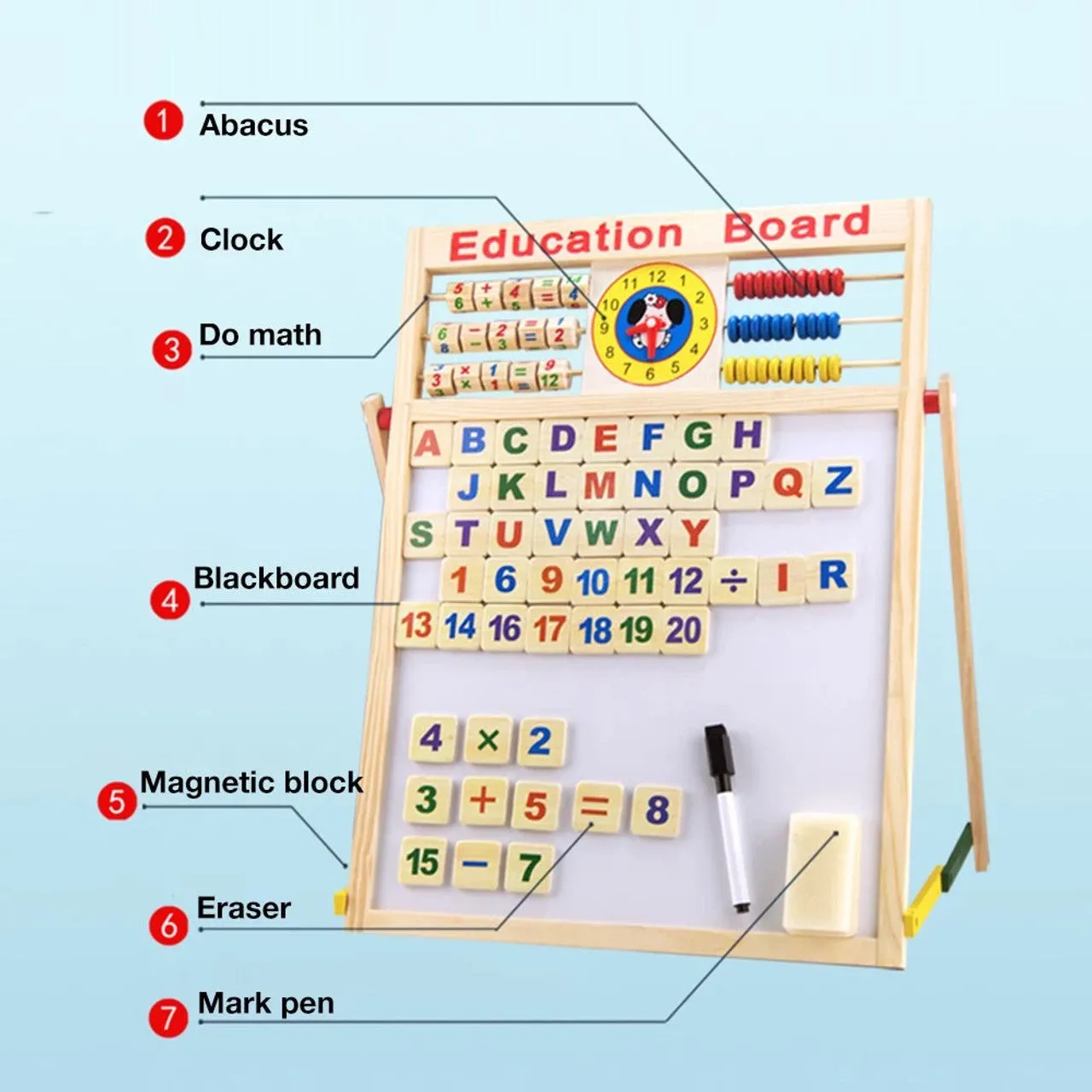 Kids Educational Multi Functional Writing Board