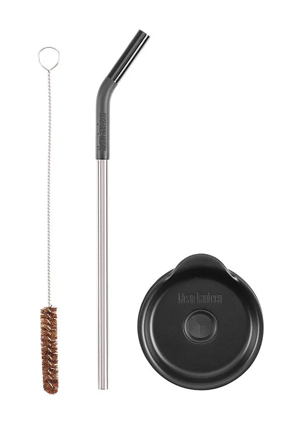 Klean Kanteen Straw, Lid & Brush Pack