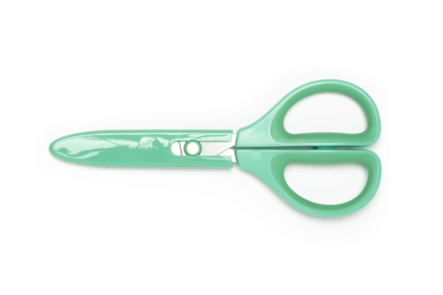 Kokuyo Glueless Saxa Scissors - Green