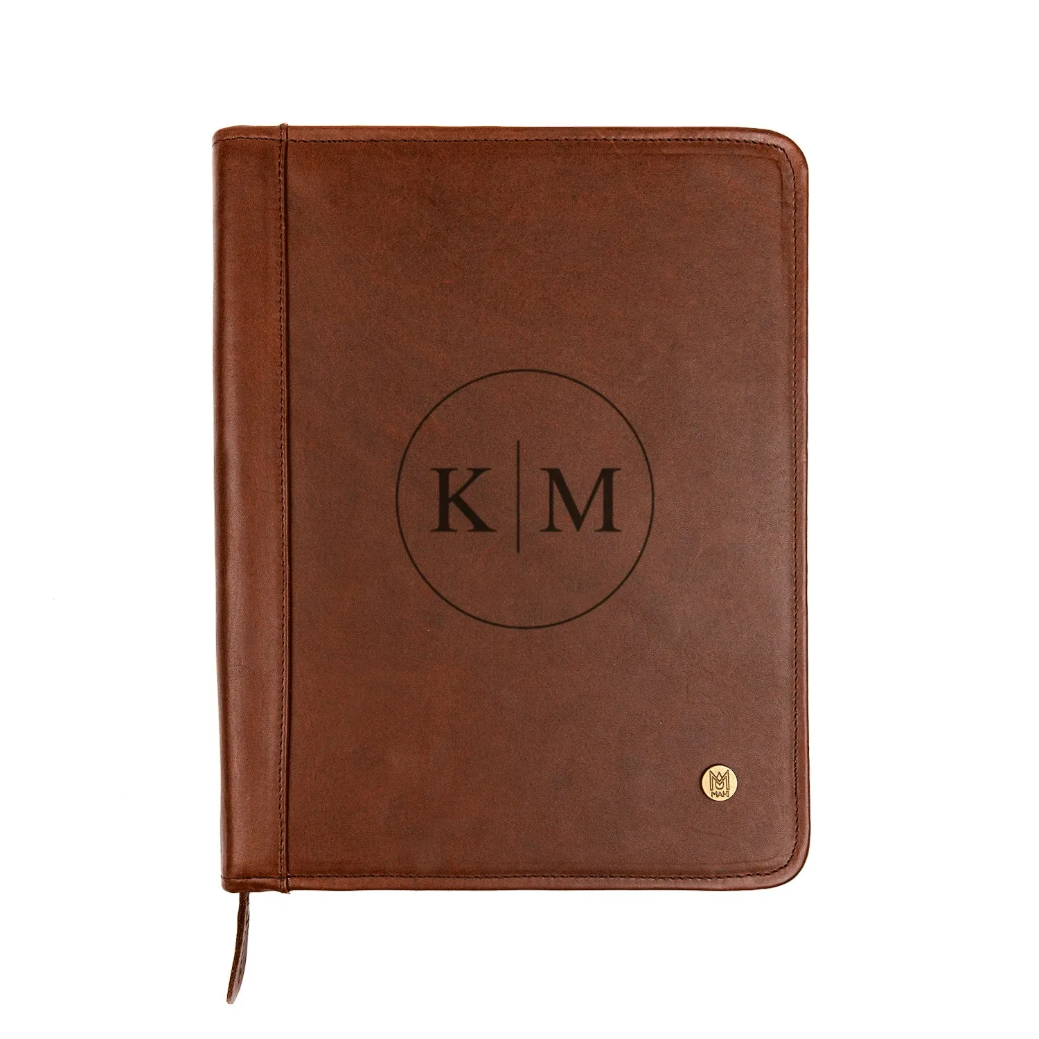 Laser Personalized Leather Portfolio
