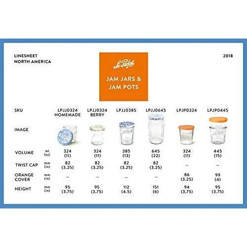 Le Parfait Jam Pots